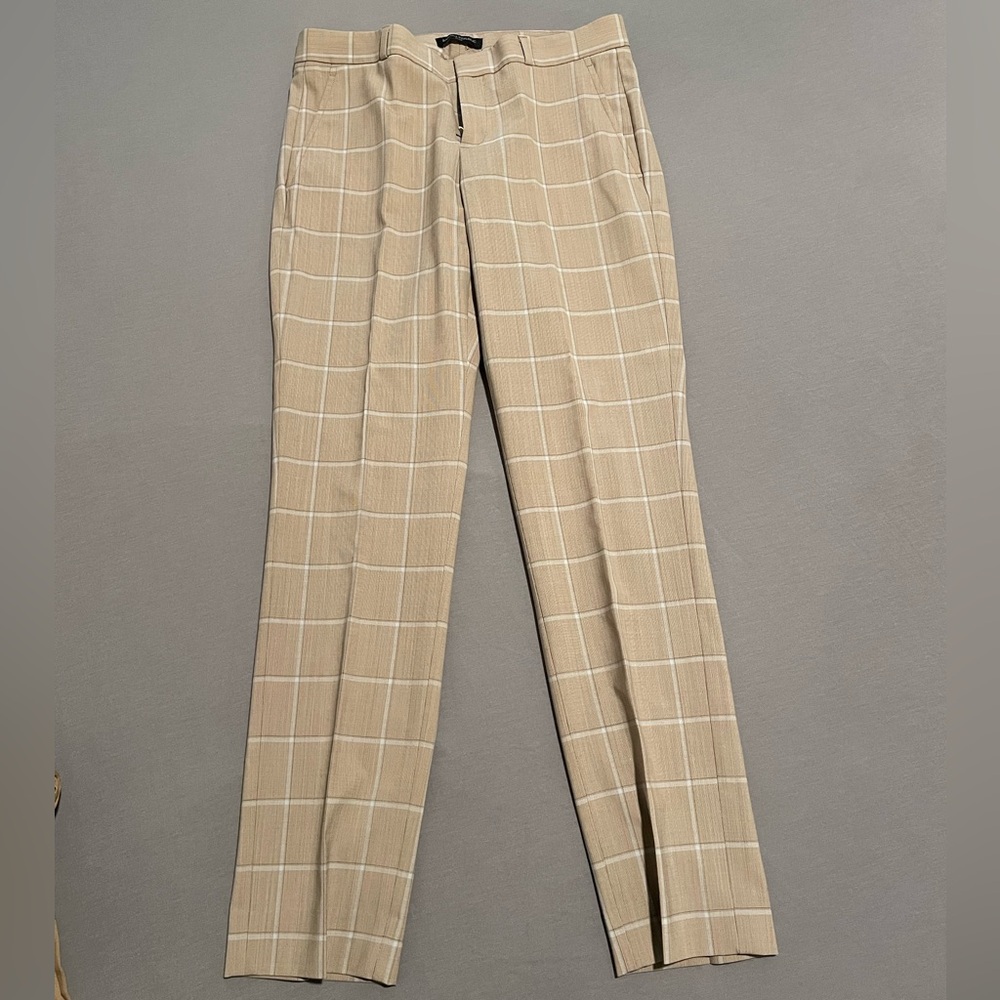 Banana Republic wool plaid pants